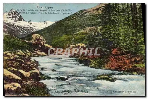 Cartes postales Les Alpes Vallee du Queyras Environs d'Abries