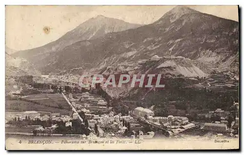 Ansichtskarte AK Briancon Panorama sur Briancon et les Forts