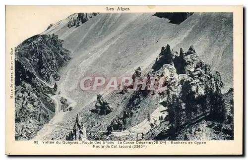 Ansichtskarte AK Les Alpes Vallee du Queyras Route des Alpes La Casse Deserte