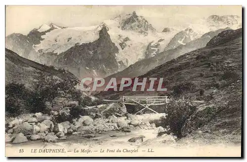 Cartes postales Le Dauphine Le Pont du Chazelet