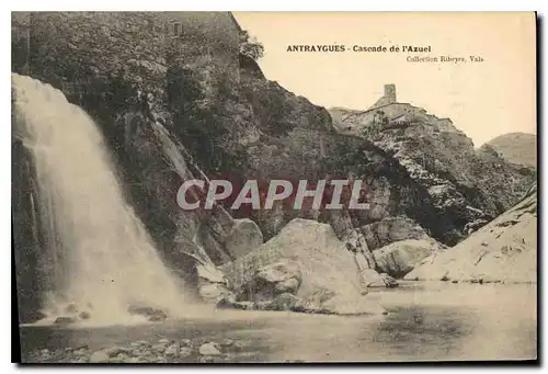 Cartes postales Antraygues Cascade de l'Azuel