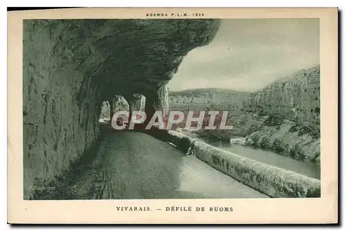 Cartes postales Vivarais Defile de Ruoms