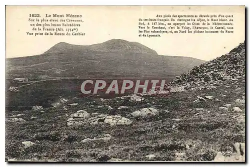 Cartes postales Le Mont Mezenc Suc le plus des Covennes