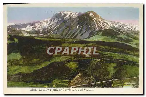Cartes postales Le Mont Mezenc Cote Vivarais