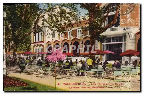 Ansichtskarte AK Vals les Bains Les Terrasses du Casino