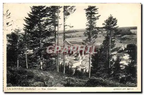 Ansichtskarte AK La Louvesc Ardeche Vue Generale