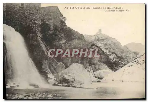 Cartes postales Antraygues Cascade de l'Azuel