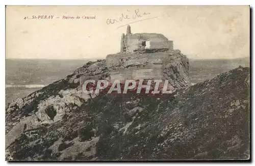 Cartes postales St Peray Ruines de Crussol