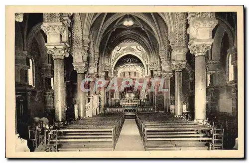 Ansichtskarte AK La Louvesc Ardeche Interieur de la Basilique Saint Regis Celebre pelerinage