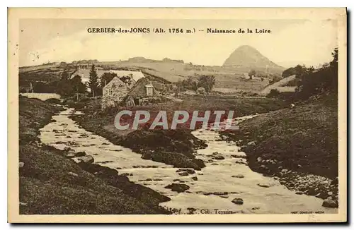 Ansichtskarte AK Gerbier des Joncs Naissance de la Loire