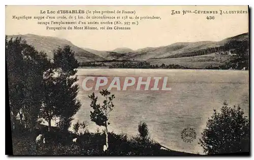 Cartes postales Le Lac d'Issarles le plus protond de France