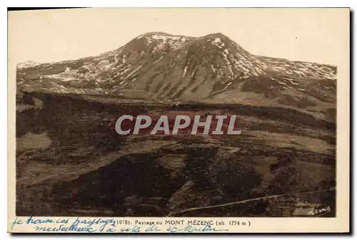 Cartes postales Paysage au Mont Mezenc
