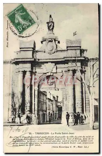 Cartes postales Tarascon La Porte Saint Jean