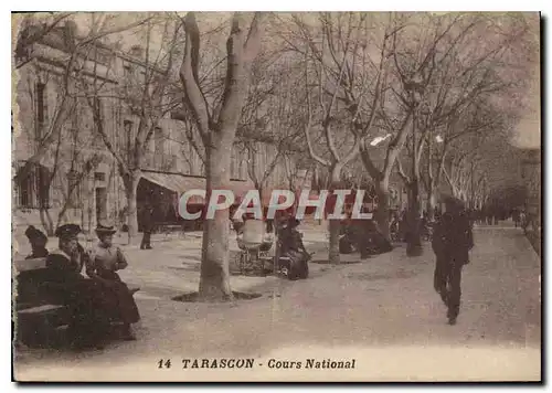 Cartes postales Tarascon Cours National