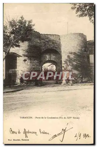 Cartes postales Tarascon Porte de la Condamine