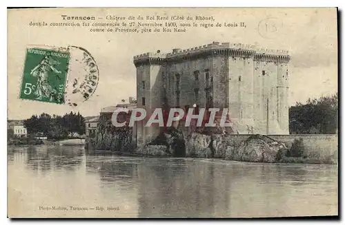 Ansichtskarte AK Tarascon Chateau dit du Roi Rene Cote du Rhone