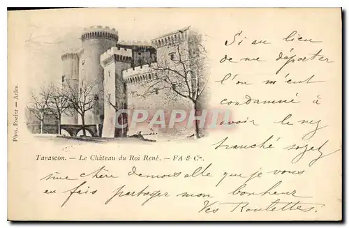 Cartes postales Tarascon Le Chateau du Roi Rene