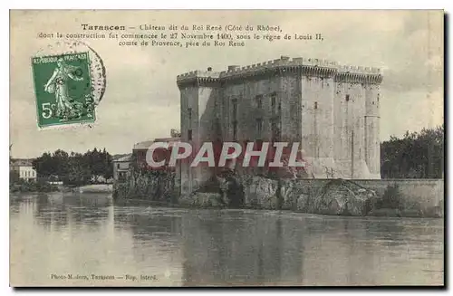 Ansichtskarte AK Tarascon Chateau dit du Roi Rene Cote du Rhone