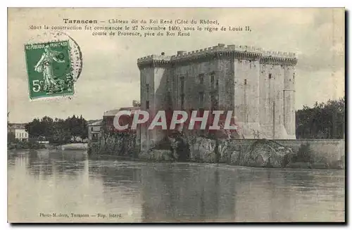 Cartes postales Tarascon Chateau dit du Roi Rene Cote du Rhone