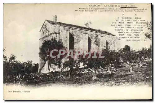 Ansichtskarte AK Tarascon La Chapelle de Saint Gabriel