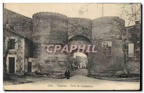 Cartes postales Tarascon Porte de Condamine