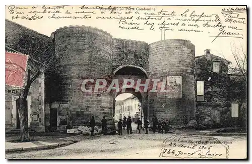 Cartes postales Tarascon Porte de Condamine