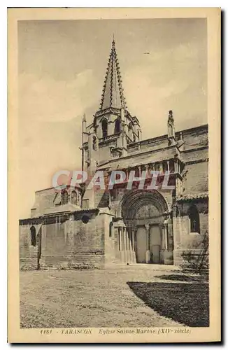 Cartes postales Tarascon Eglise Sainte Marthe