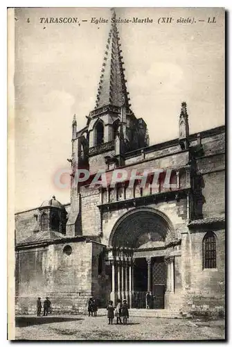 Cartes postales Tarascon Eglise Sainte Marthe