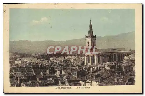 Ansichtskarte AK Draguignan La Cathedrale