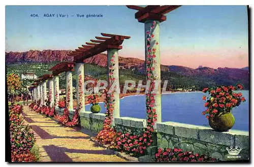 Cartes postales Agay Var Vue Generale