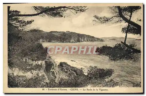 Cartes postales Environs d'Hyeres Giens La Rade de la Vignette