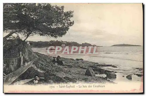 Ansichtskarte AK Saint Raphael La Baie des Corailleurs