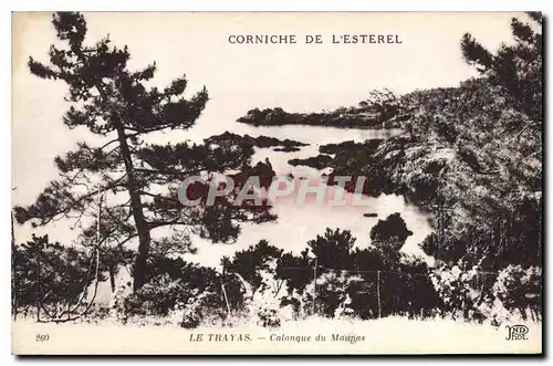 Cartes postales Corniche de L'Esterel Le Trayas Calanque du Maienas