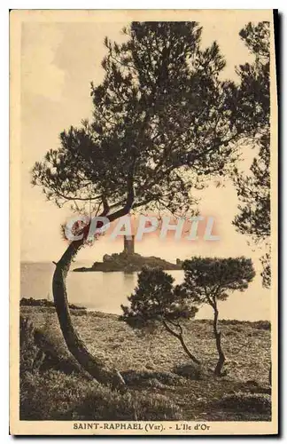 Cartes postales Saint Raphael Var l'Ile d'Or