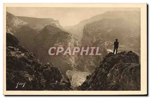 Ansichtskarte AK Paysages et Pierres de provence le Ponte Sublime des Gorges du Verdon