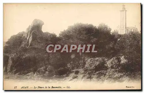 Cartes postales Agay le Phare de la Boumette