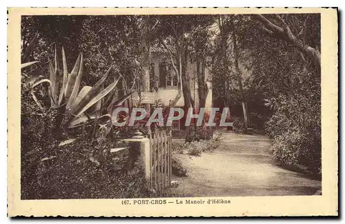 Cartes postales Port Cros la Manoir d'Helene