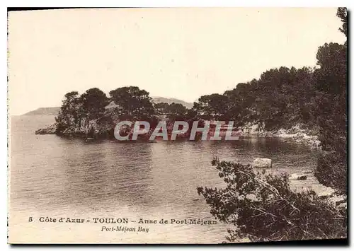 Ansichtskarte AK Cote d'Azur Toulon Anse de Port Mejean