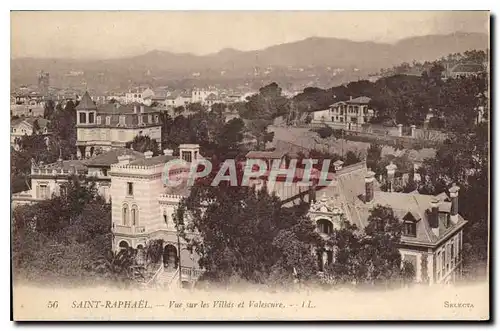 Ansichtskarte AK Saint Raphael vue sur les Villas et Valescure