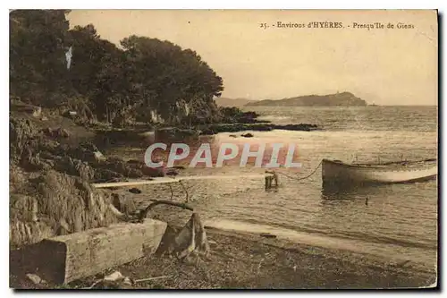 Cartes postales Environs d'Hyeres Presqu'ile de Giens