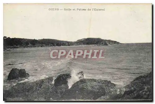 Cartes postales Giens Golfe et Pointe de l'Esterel