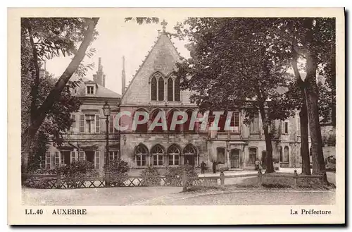 Cartes postales Auxerre La Prefecture
