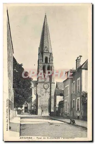 Cartes postales Auxerre Tour de St Germain I Auxerrois