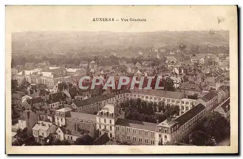 Cartes postales Auxerre vue generale