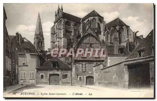 Cartes postales Auxerre Eglise Saint Germain l'Abside