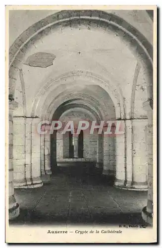 Ansichtskarte AK Auxerre Crypte de la Cathedrale