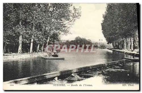Cartes postales Auxerre Bords de l'Yonne