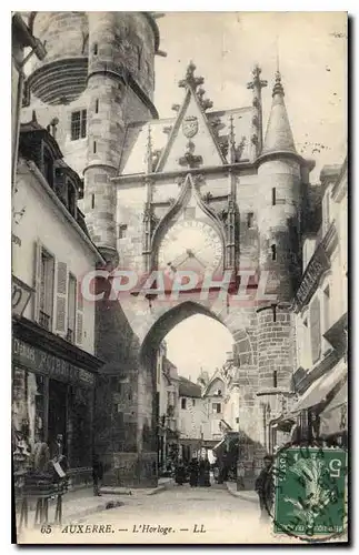 Cartes postales Auxerre l'Horloge