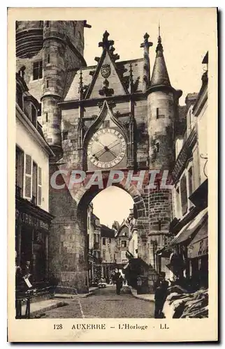 Cartes postales Auxerre l'Horloge