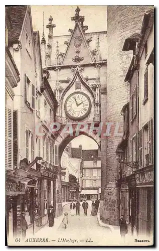 Cartes postales Auxerre l'Horloge